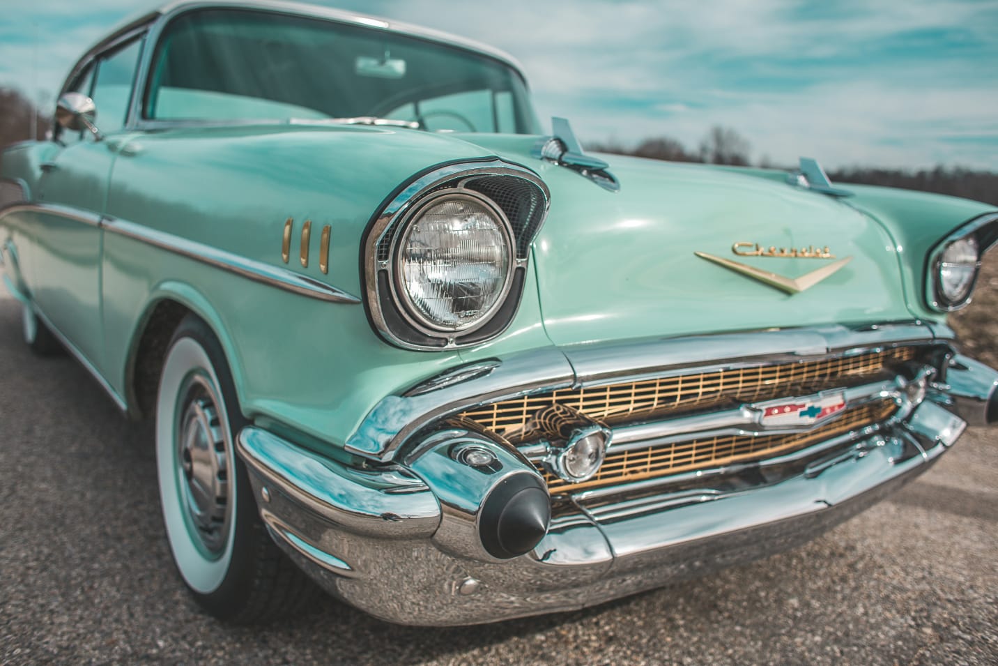Auto americana per matrimonio
