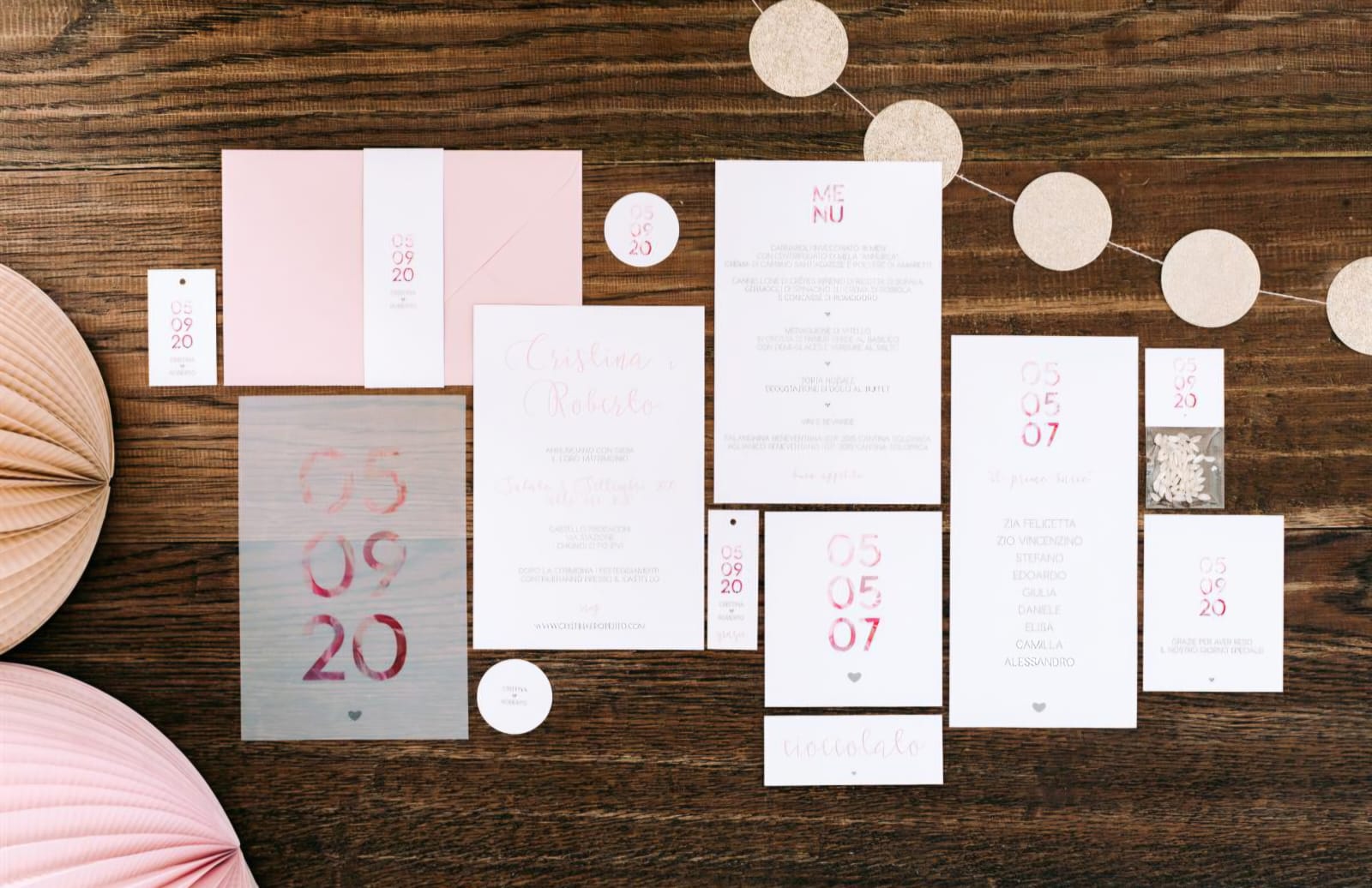 Partecipazione originale per matrimonio