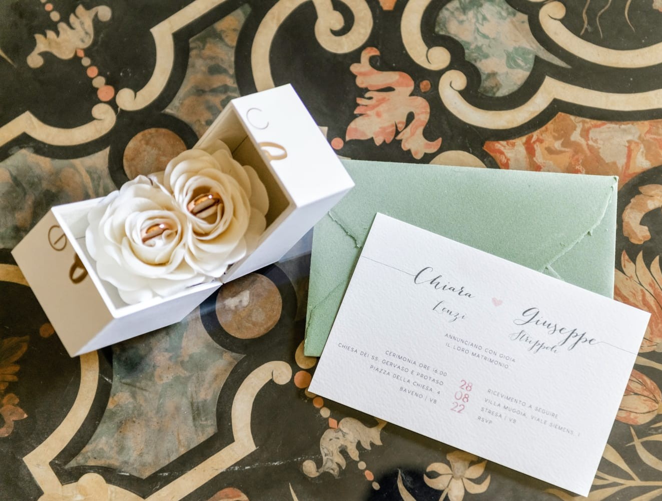 Partecipazione classica per matrimonio